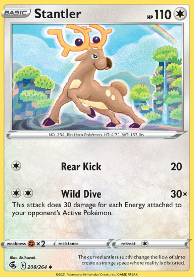 #208 Stantler Fusion Strike
