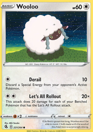 #221 Wooloo Fusion Strike