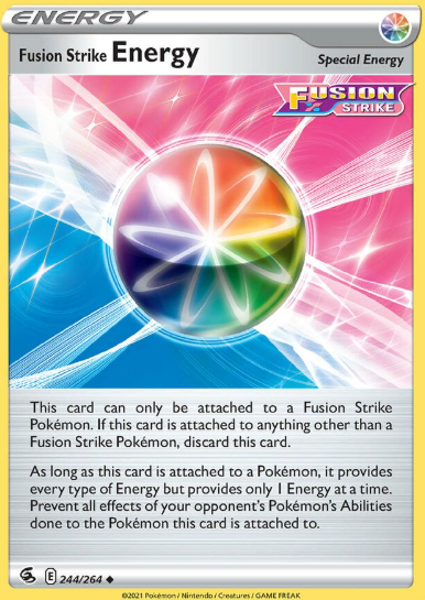 #244 Fusion Strike Energy   Fusion Strike