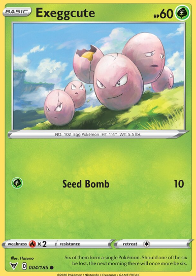 #004 Exeggcute Sword & Shield Vivid Voltage