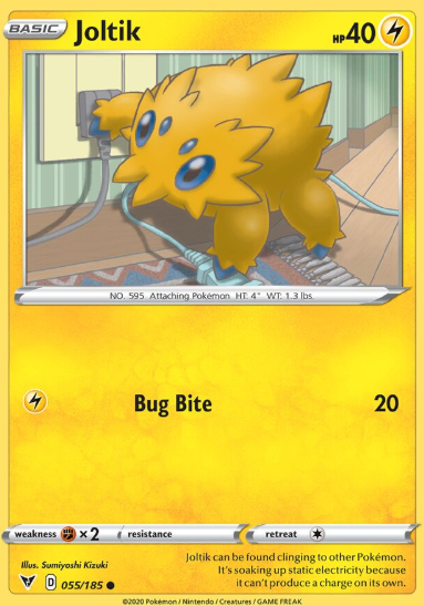 #055 Joltik Sword & Shield Vivid Voltage