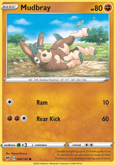 #096 Mudbray Sword & Shield Vivid Voltage