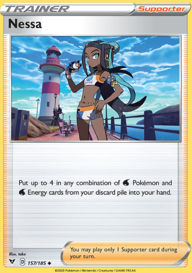 #157 Nessa Sword & Shield Vivid Voltage