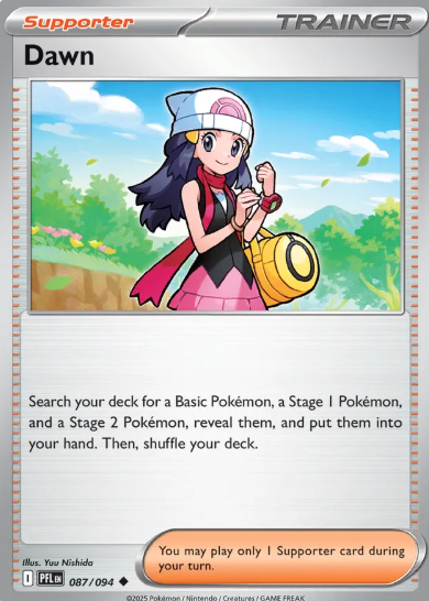 #087 Dawn Mega Evolution Phantasmal Flames