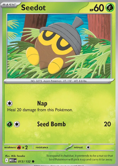 #013 Seedot Mega Evolution