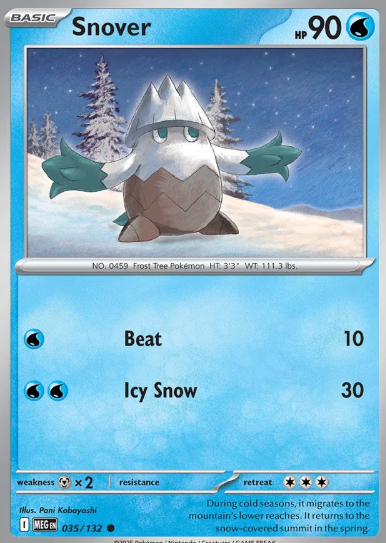 #035 Snover Mega Evolution