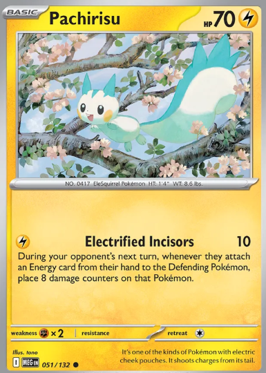#051 Pachirisu Mega Evolution