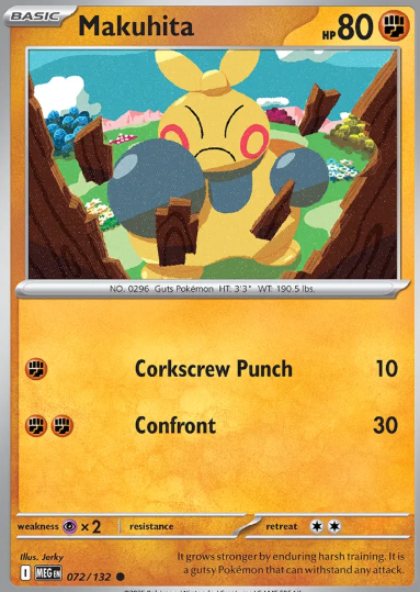 #072 Makuhita Mega Evolution