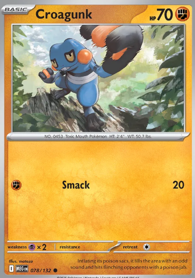 #078 Croagunk Mega Evolution