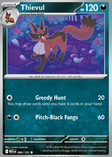 #090 Thievul Mega Evolution
