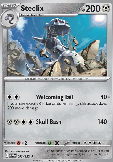 #093 Steelix Mega Evolution