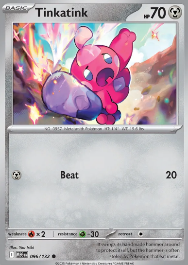 #096 Tinkatink Mega Evolution