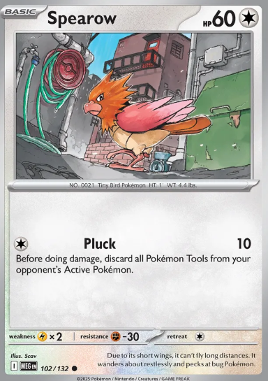 #102 Spearow Mega Evolution