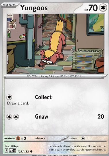 #109 Yungoos Mega Evolution