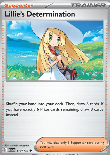 #119 Lillie's Determination Mega Evolution