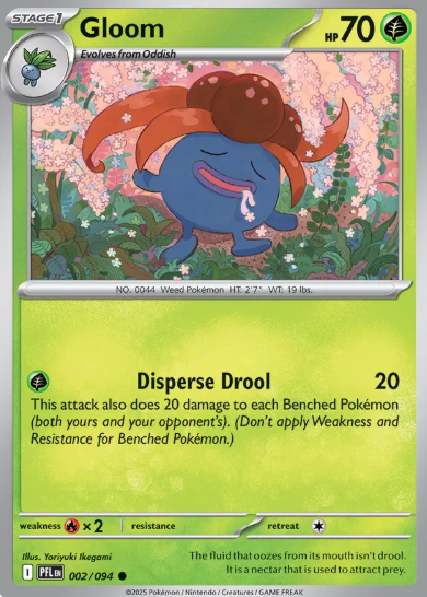 #002 Gloom Mega Evolution Phantasmal Flames