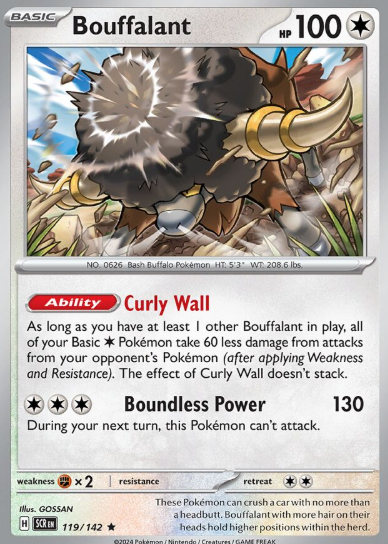 #119 Bouffalant Stellar Crown