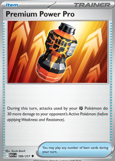 #199 Premium Power Pro Mega Evolution Ascended Hero