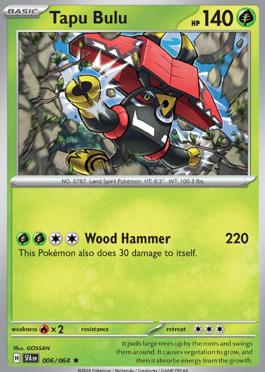 #006 Tapu Bulu Shrouded Fable