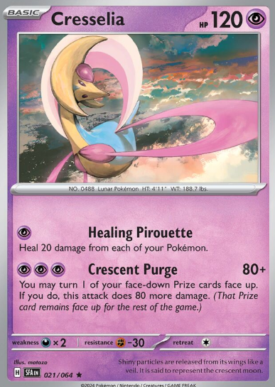 #021 Cresselia Shrouded Fable