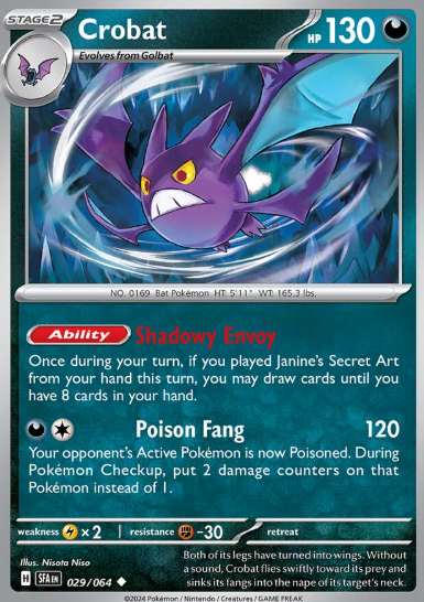 #029 Crobat Shrouded Fable