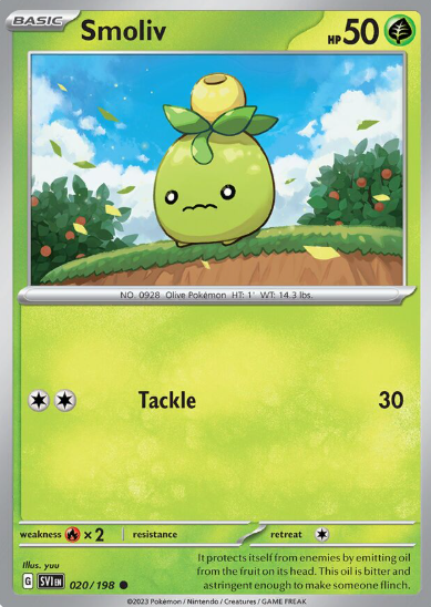 #020 Smoliv Scarlet & Violet