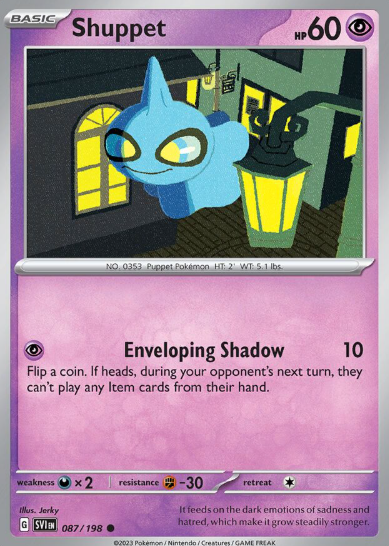 #087 Shuppet Scarlet & Violet