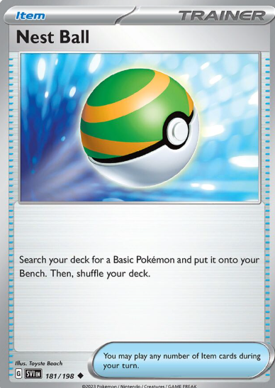 #181 Nest Ball Scarlet & Violet
