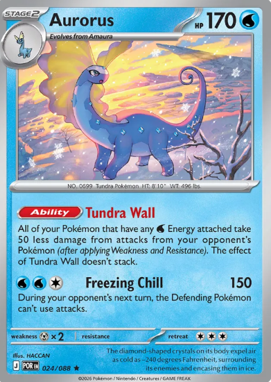 #024 Aurorus Mega Evolution Perfect Order