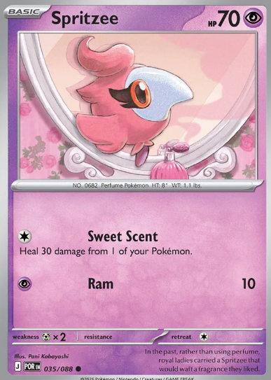 #035 Spirtzee Mega Evolution Perfect Order