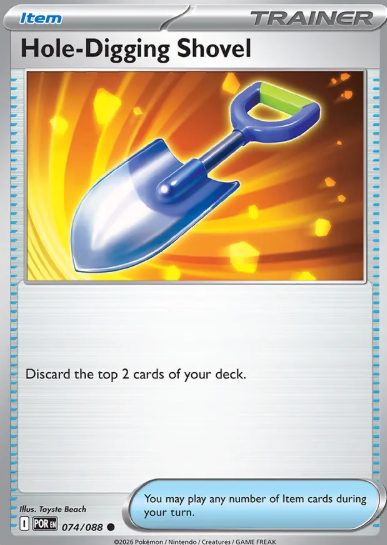 #074 Hole-Digging Shovel Mega Evolution Perfect Order