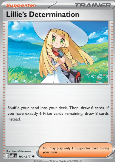 #192 Lillie's Determination Mega Evolution Ascended Hero