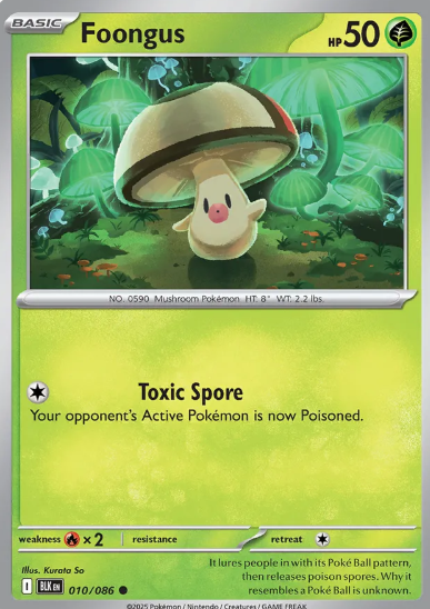 #010 Foongus Black Bolt