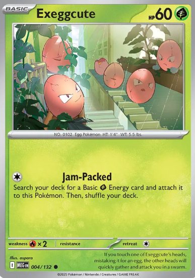 #004 Exeggcute Mega Evolution