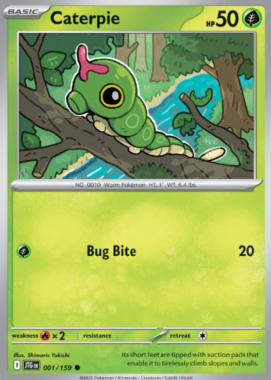 #001 Caterpie Journey Together
