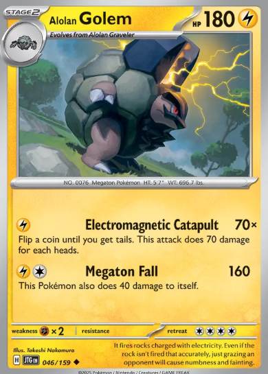 #046 Alolan Golem Journey Together