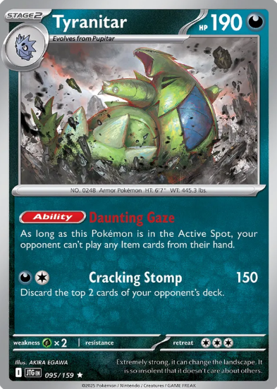 #095 Tyranitar Journey Together