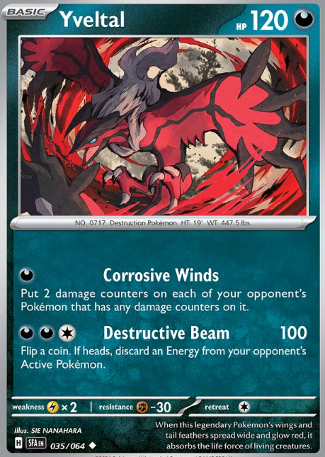 #035 Yveltal Shrouded Fable