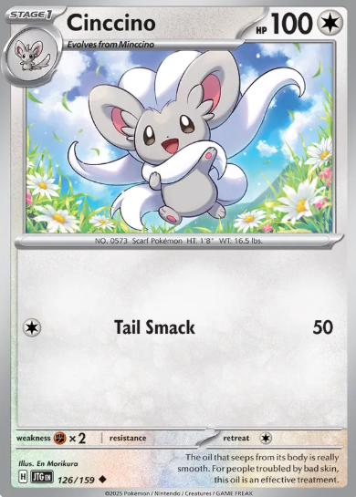 #126 Cinccino Journey Together