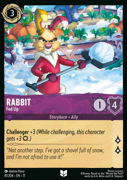 #041 Rabbit - Disney Lorcana Winterspell