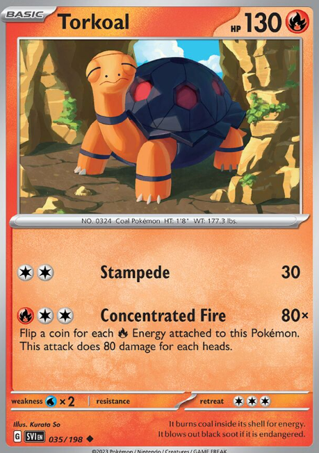 #035 Torkoal Scarlet & Violet
