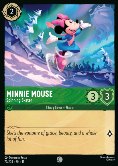 #072 Minnie Mouse - Disney Lorcana Winterspell