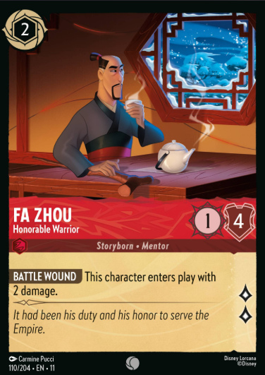 #110 Fa Zhou - Disney Lorcana Winterspell