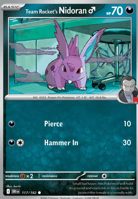 #117 Team Rockets Nidoran Destined Rivals