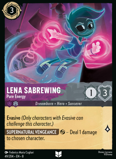 #049 Lena Sabrewing - Disney Lorcana Reign of Jafar