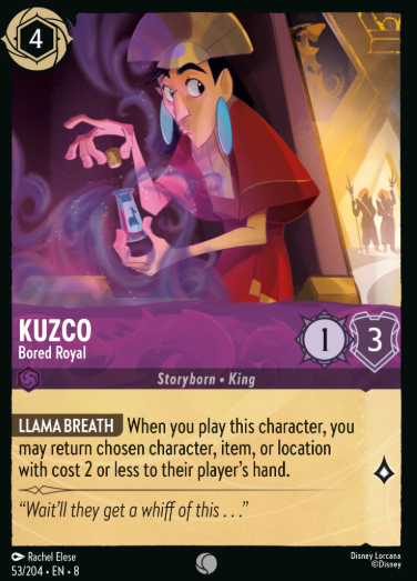 #053 Kuzco - Disney Lorcana Reign of Jafar