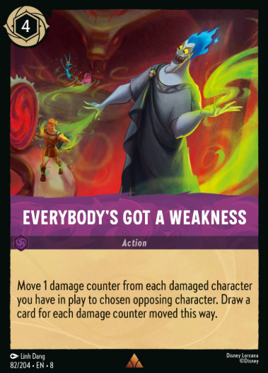 #082 Everybody's got a Weakness - Disney Lorcana Reign of Jafar