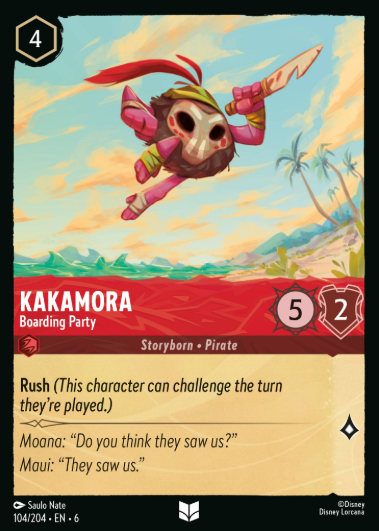 #105 Kakamora - Disney Lorcana Azurite Sea