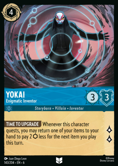 #143 Yokai - Disney Lorcana Azurite Sea