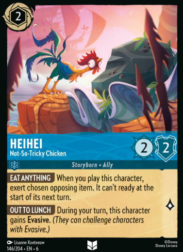 #146 Heihei - Disney Lorcana Azurite Sea
